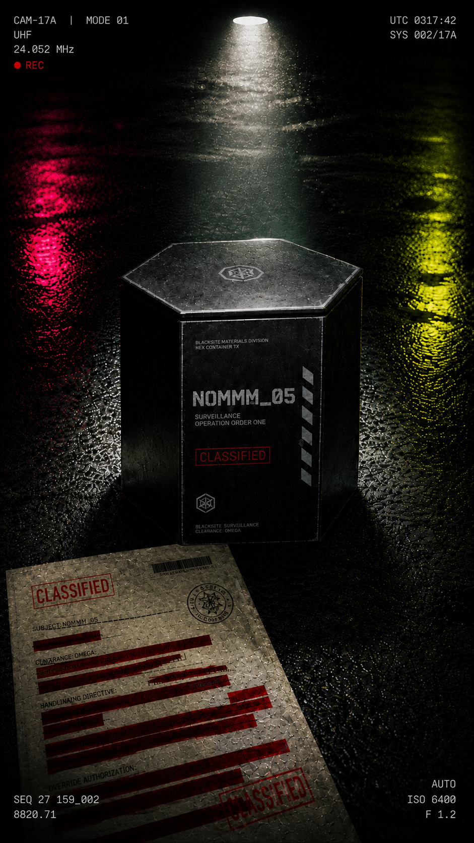 Classified vault dossier OP-05